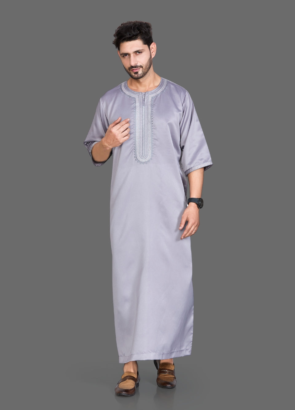 Crescent Morocco Thobe
